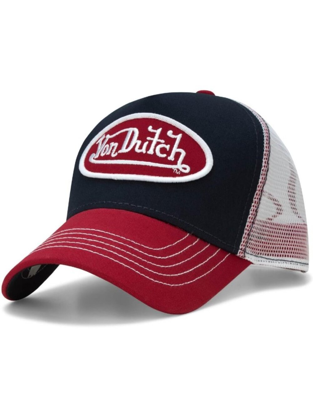 Colorblock Unisex Trucker Hat | Curved Bill Snapback Cap for Casual Style